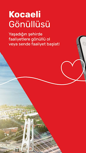 Android application Kocaeli Gönüllüsü screenshort