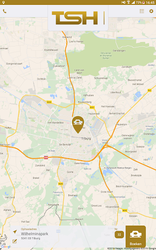 Android application TSH Taxi Service Hoofddorp screenshort