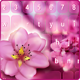 Pink Flower Blossom Keyboard icon