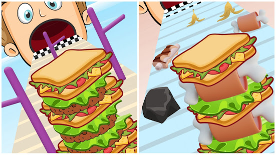 Sandwich Running 3D Games 6 screenshots 12