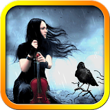 Angel Crow Live Wallpaper icon