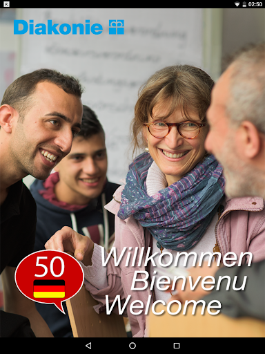 Screenshot of German for Refugees