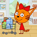 App herunterladen Kid-E-Cats Shopping Games for Kids! Three Installieren Sie Neueste APK Downloader