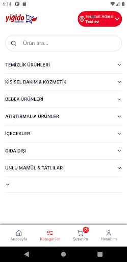Yiğido Market Screen 2