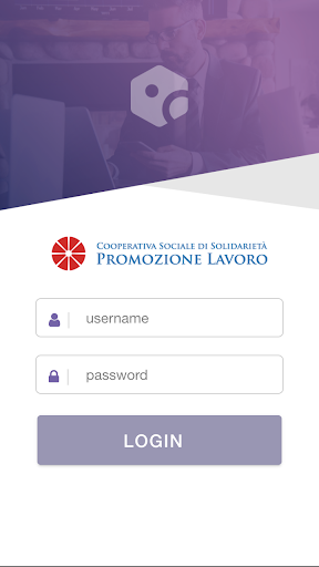 Android application PromoLavoro presenze HR screenshort
