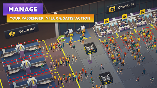 تحميل لعبة Airport Simulator Tycoon مهكرة 2023 للأندرويد 4