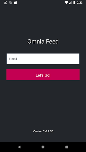 Android application Omnia Feed screenshort