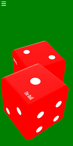 Die Roll animated dice roller - Screenshot 1