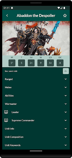 Warmaster Screen 2