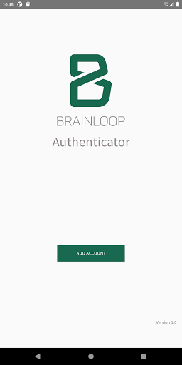 Android application Brainloop Authenticator screenshort