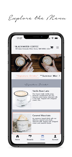 Blackwater Coffee Co. Screen 2