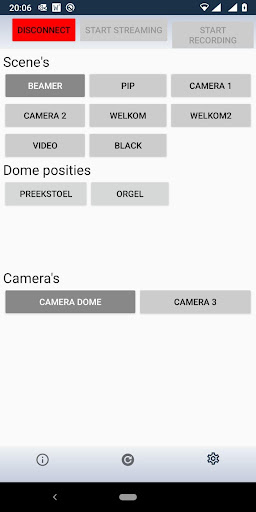 Android application EasyDome screenshort