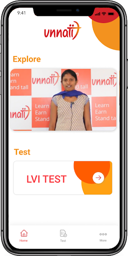 Android application Unnati Change Measurement App screenshort