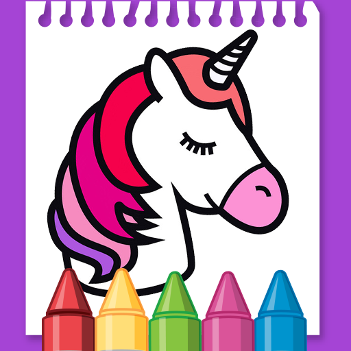 Unicorn Coloring Book logo