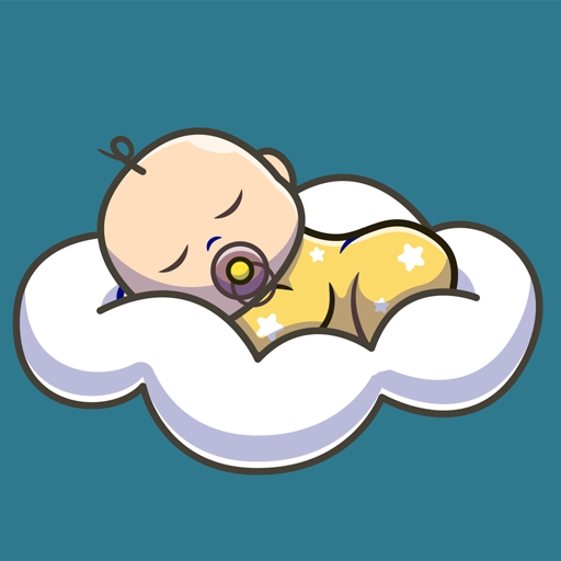 White noise for baby logo