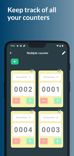 Kazoeru: tally counter Screen 2