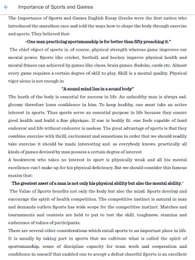 English Essays for 2nd Year Screenshot 4 - AppWisp.com