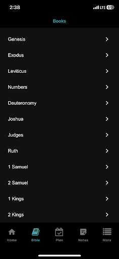 Android application Bible APP screenshort