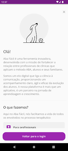 Android application Aba Fácil screenshort