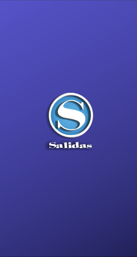Android application Salidas screenshort