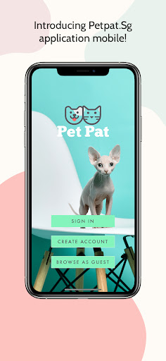 Android application PetPat screenshort
