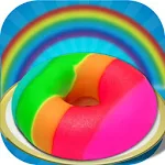 Cover Image of ดาวน์โหลด DIY Rainbow Donut Maker Salon 1.0.2 APK