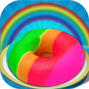 DIY Rainbow Donut Maker Salon 1.0 Icon