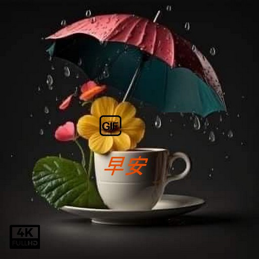 早上好 GIF 2023 logo