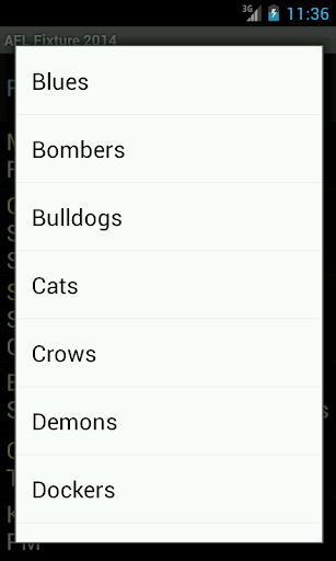 AFL Fixture 2024 Screen 3