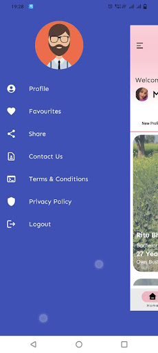 Android application Bhargava Vivah Mitra screenshort
