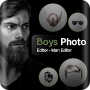 Boys Photo Editor - Men HairStyle, Beard styles