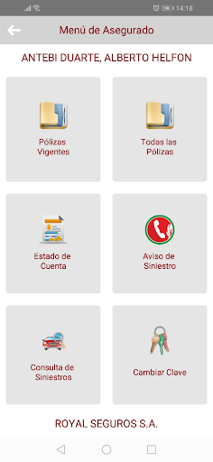 Royal Seguros S.A. Screen 3