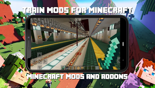 Train mods for Minecraft