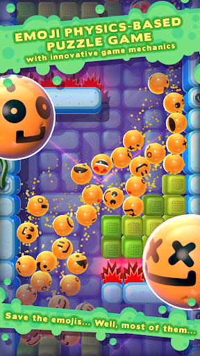 Android application Rolling Down: Emoji Adventure screenshort