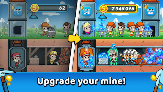 Idle Miner Tycoon APK v3.95.0  MOD (Unlimited Money) Gallery 8