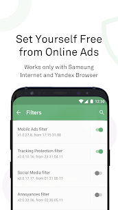 AdGuard  Content Blocker for Samsung and Yandex Apk Download 1
