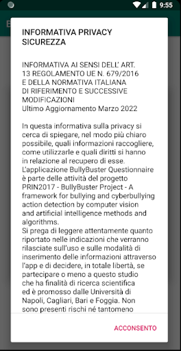 BullyBuster Questionnaire Screen 2