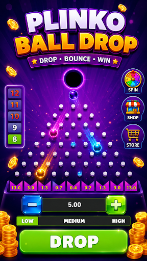 Plinko Drop: Ball Challenge screenshot