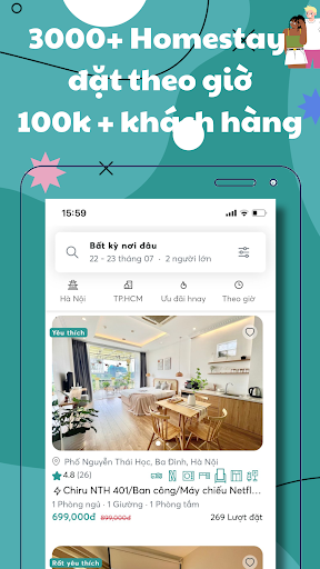 Dayladau: Homestay, Staycation screenshot 2