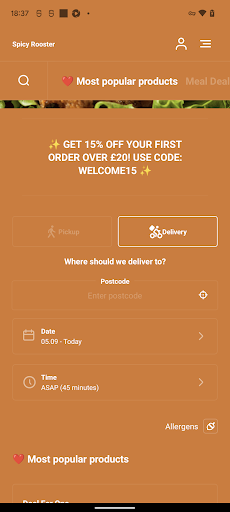 Spicy Rooster Belfast Screen 3