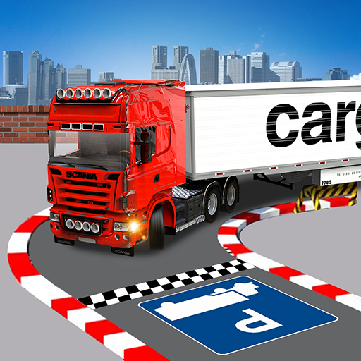 Hard Truck Parking Truck Games logo