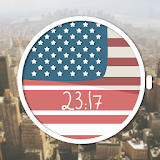 America USA Flag Watch Face icon
