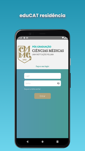 Android application eduCAT residência screenshort