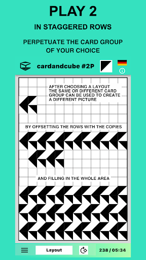 card and cube #2 GEOMETRIC Screen 2