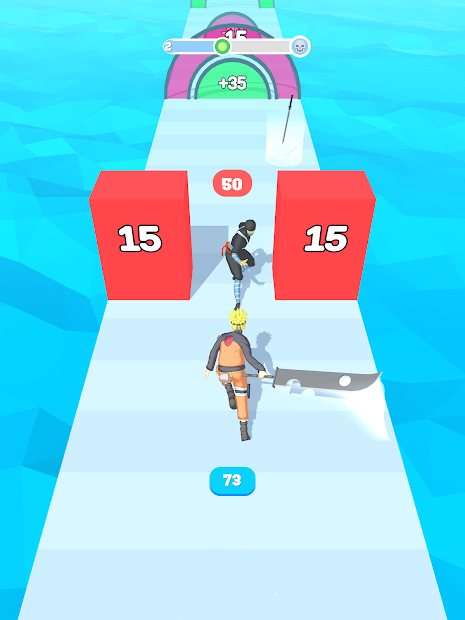 Captura 11 Split Crowd Run android