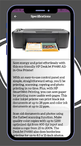 HP DeskJet F4480 Printer Guide