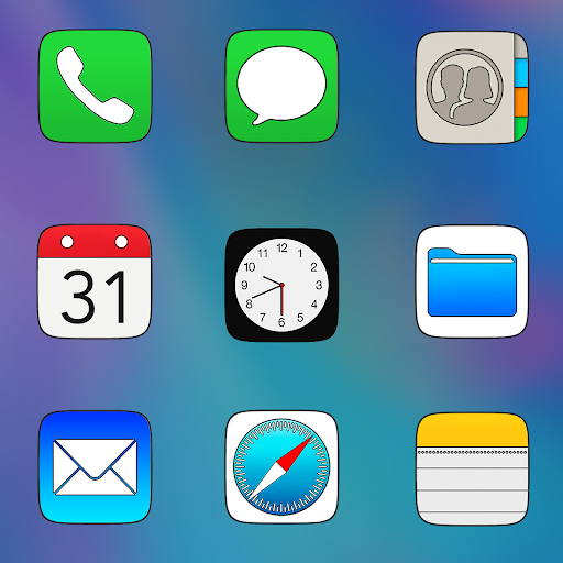 CRiOS Carbon - Icon Pack - Personalization - apps