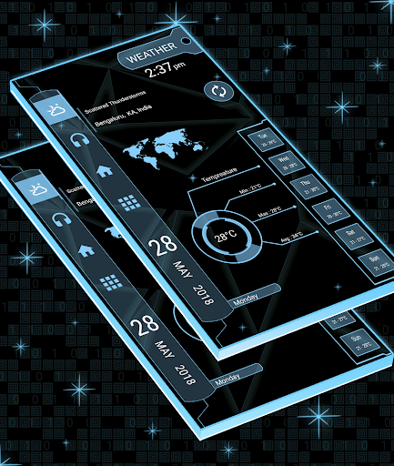 Screenshot of Strip Hi-tech Launcher 2025