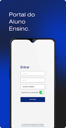 Android application Ensinc Aluno screenshort
