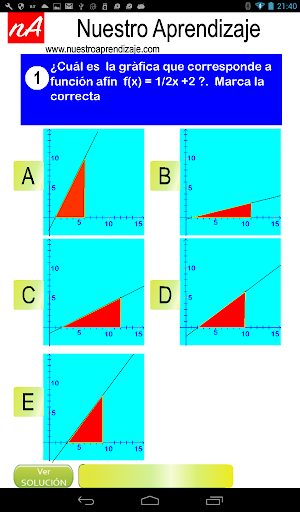 ¿Cuando una función es afín ? Screen 3